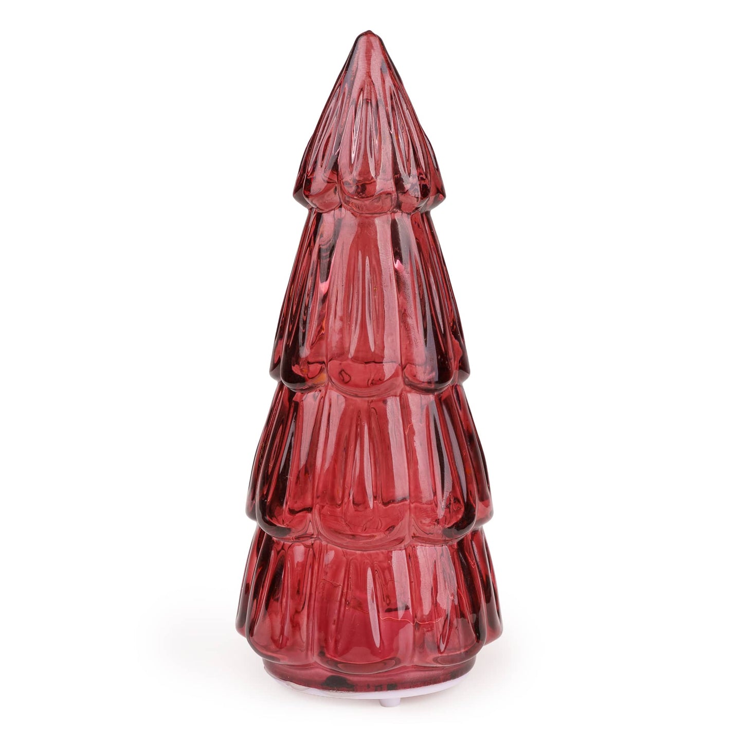Small Christmas Tree LED Light – Red