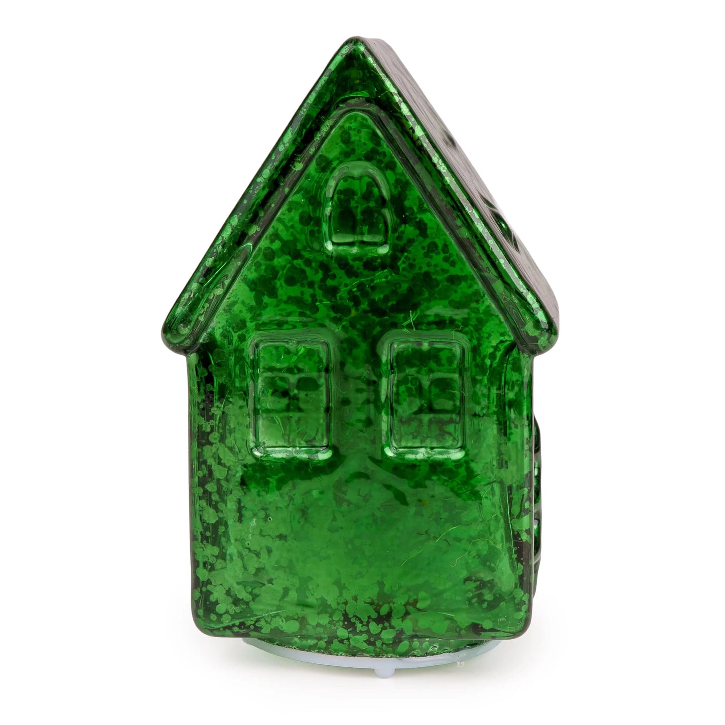 Small LED Glass House – Green