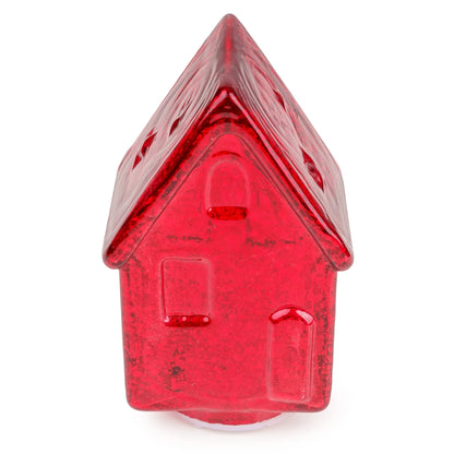 Small LED Glass House – Red