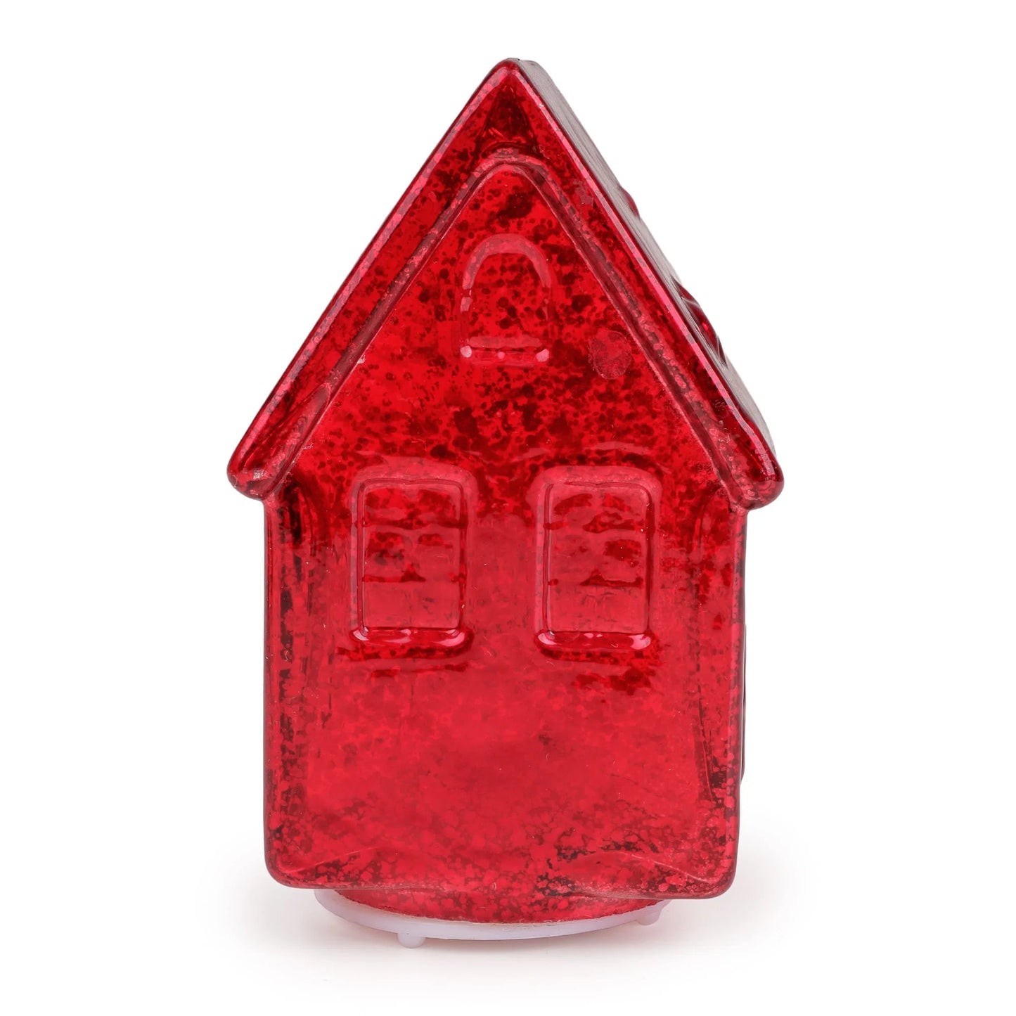 Small LED Glass House – Red