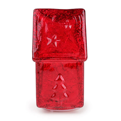 Small LED Glass House – Red