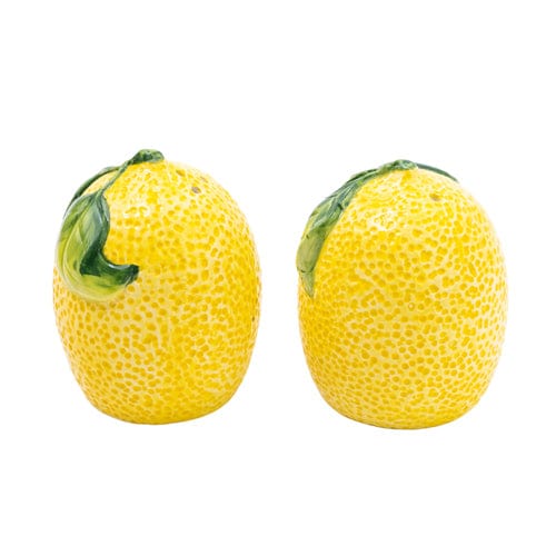 Mediterranean Lemons Salt and Pepper Shakers in Gift Box