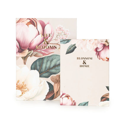 Set of 2 Storage Boxes - Peony