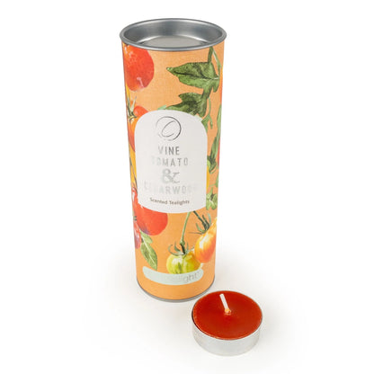 9 Pack Tealights Vine - Tomato & Cedarwood