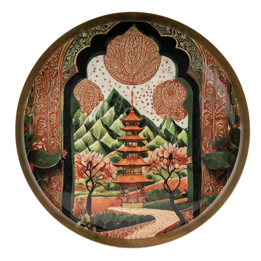 Metal Tray - Samarkand