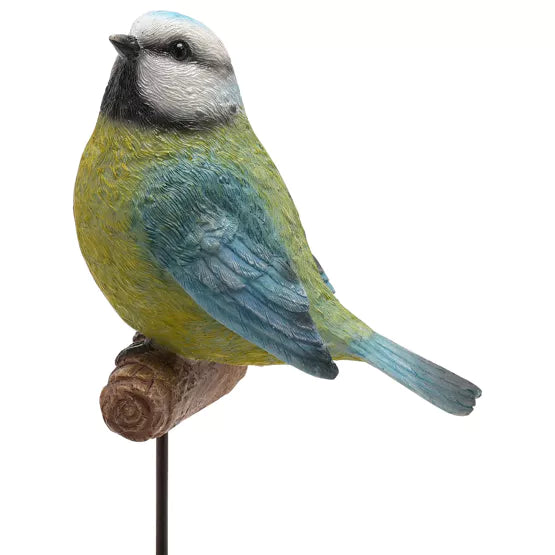 Country Living Garden Stake - Blue Tit