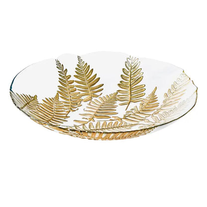 Gold Fern Bowl