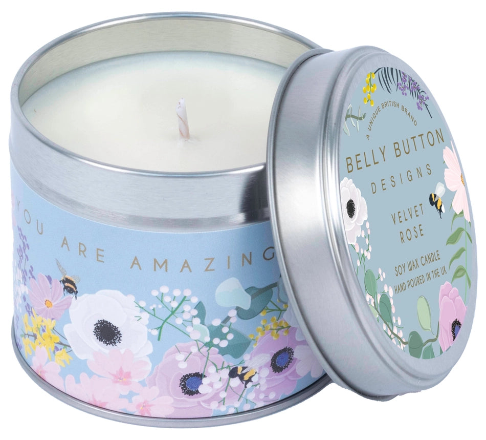 Single Soy Wax Candle - Assorted Designs