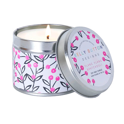 Single Soy Wax Candle - Assorted Designs