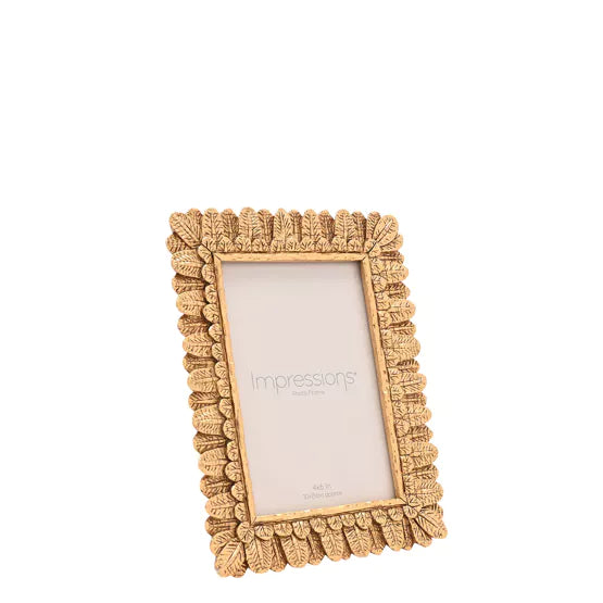 Leaf Design Resin Photo Frame