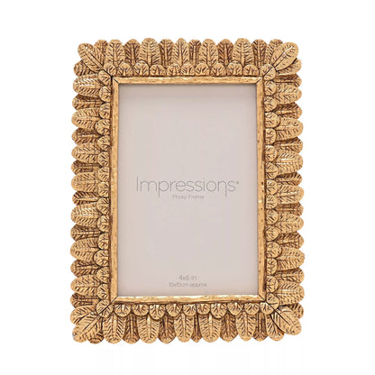 Leaf Design Resin Photo Frame