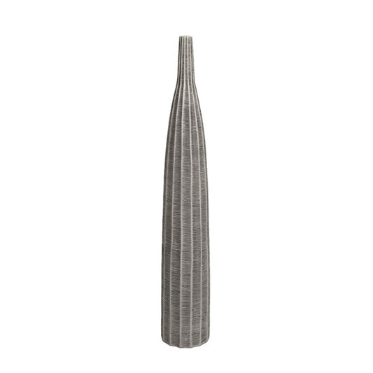 Long Stripe with Ribbed Texture Skittle Vase 101.5cm