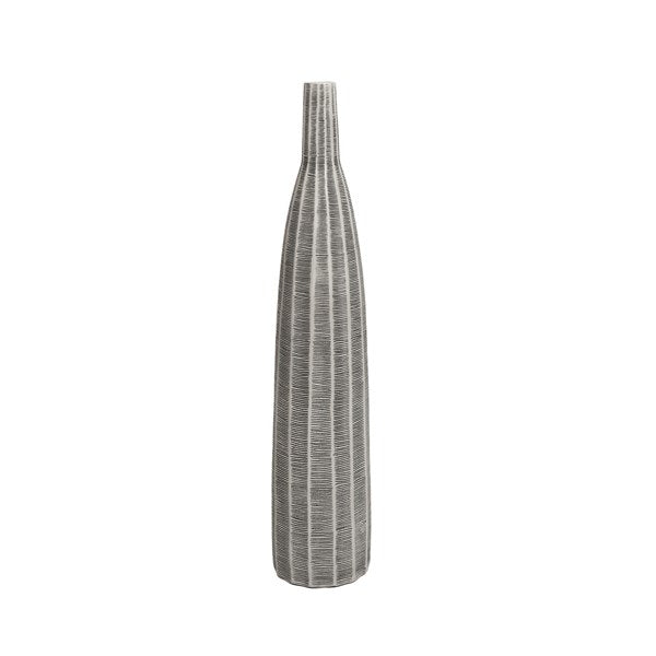 Long Stripe with Ribbed Texture Skittle Vase 76cm