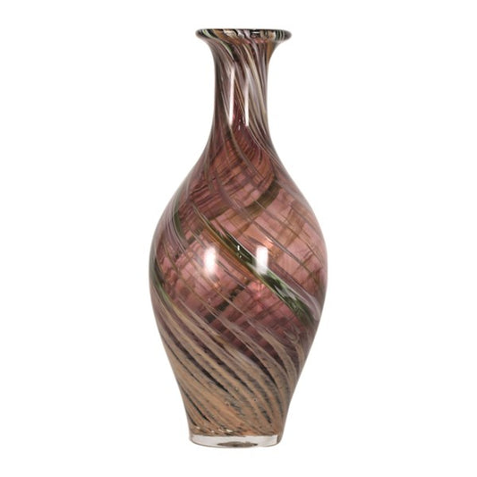 Purple Lustre Skittle Vase 33cm