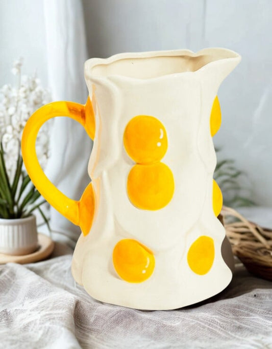 Fried Egg Ceramic Serving Jug