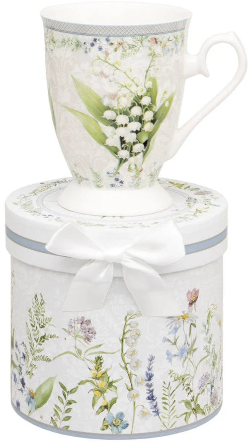 Henley Snowdrop Mug in Gift Box