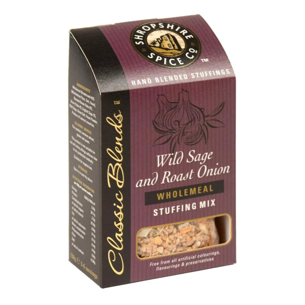 Shropshire Spice Co Cider Apple & English Sage Wholemeal Stuffing Mix 150g