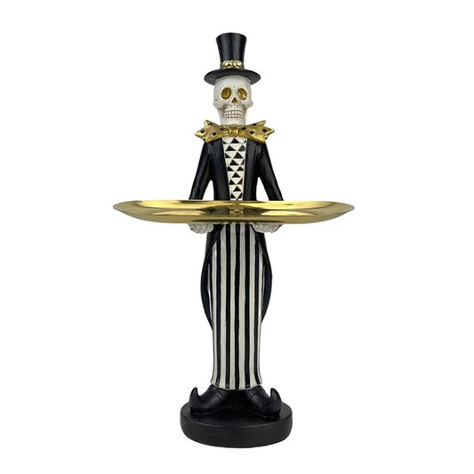 Spooky Ornament with Tray 34cm