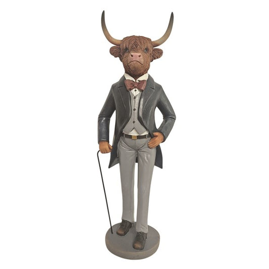 Standing Highland Cow Suit 42cm
