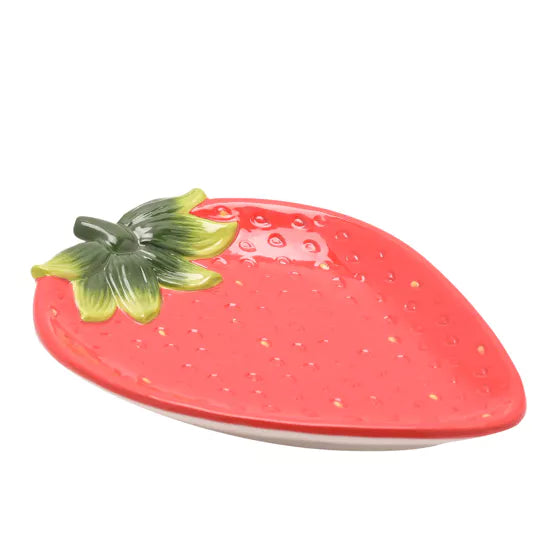 The Cottage Garden Plate - Strawberry