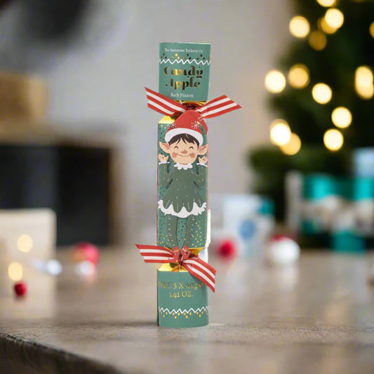 Candy Apple Elf Festive Bath Fizzers Cracker